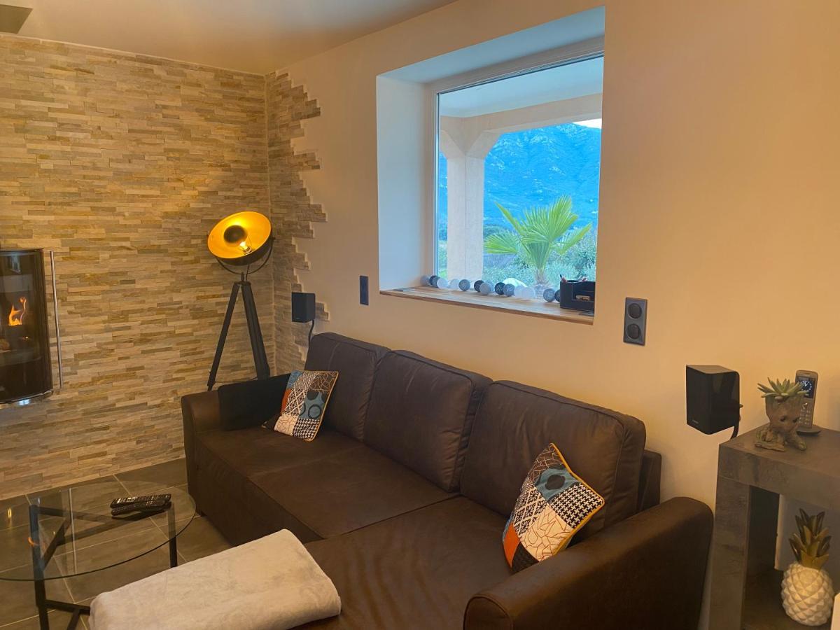 Villa Ghjuvan - Sea, Mountain & Spa Peri 外观 照片