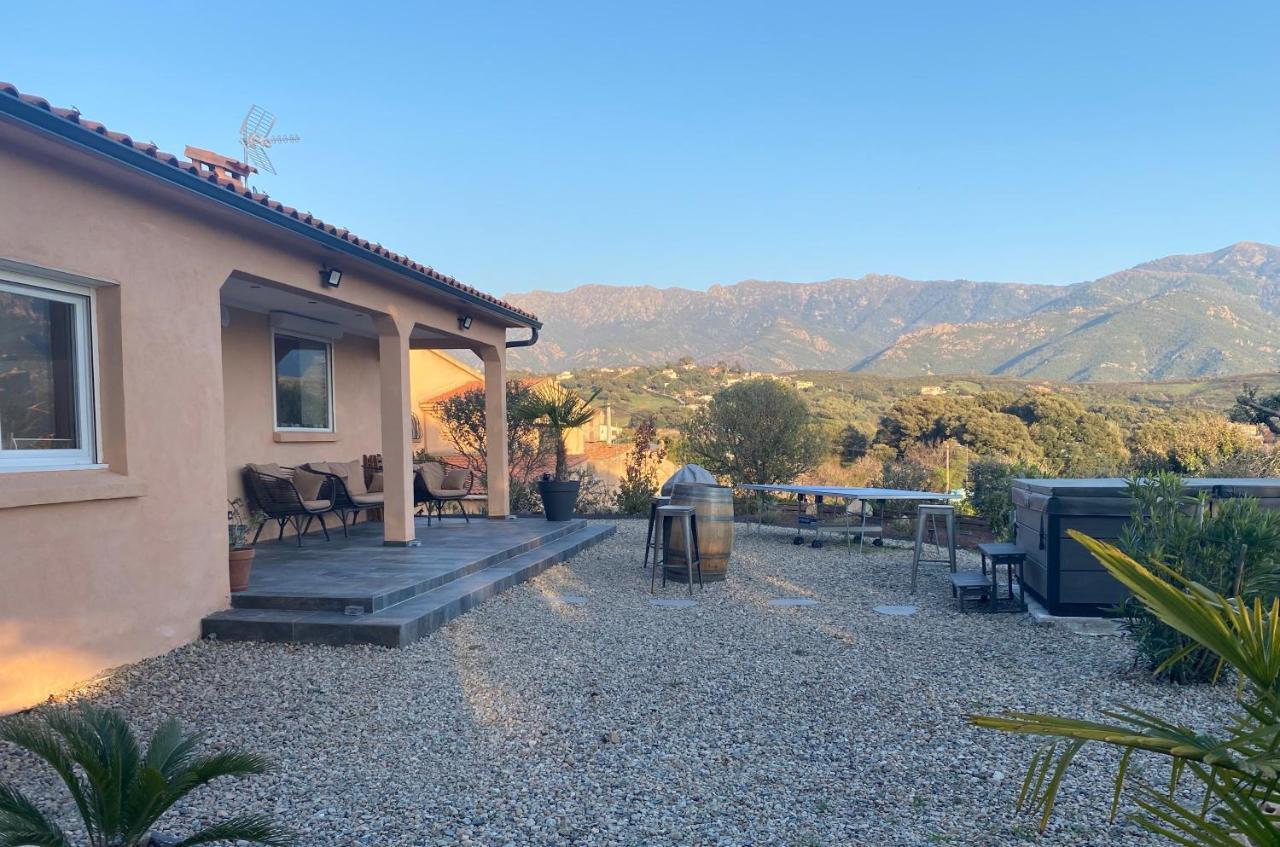 Villa Ghjuvan - Sea, Mountain & Spa Peri 外观 照片